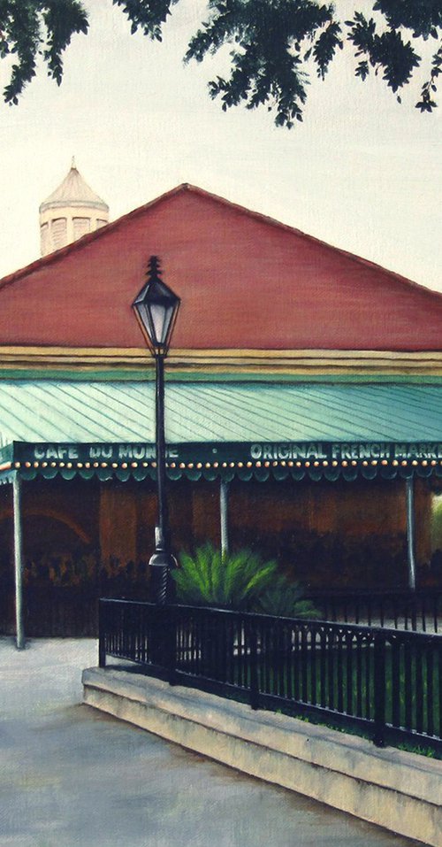 Cafe' du Monde by Carmen Badeau