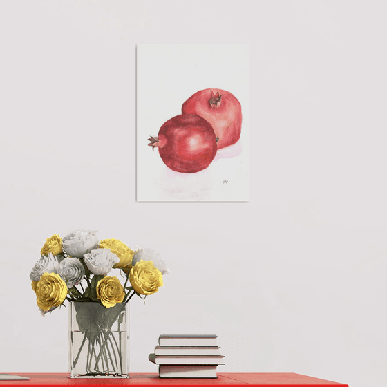 Two Pomegranates.