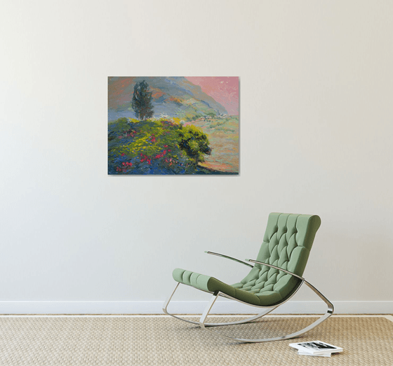 Meadow Beneath the Mountain