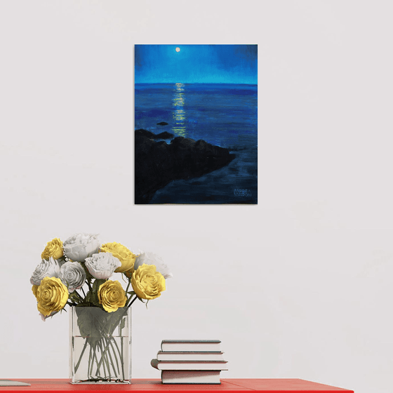 The Moon And The Sea