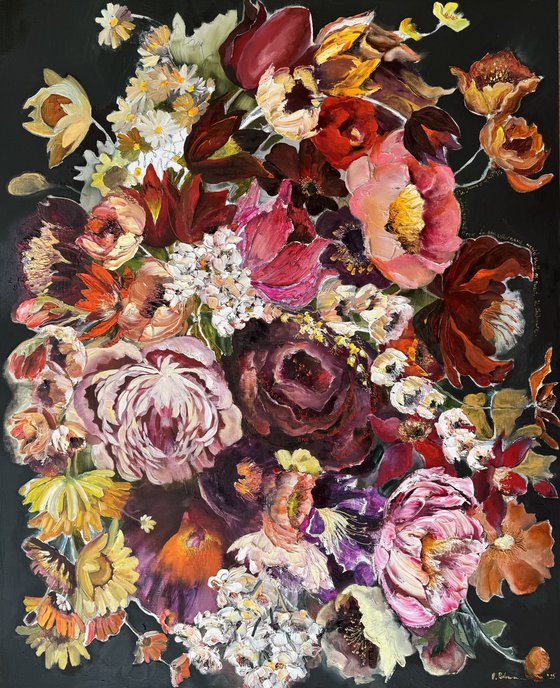 SURROUNDED BY FLOWERS