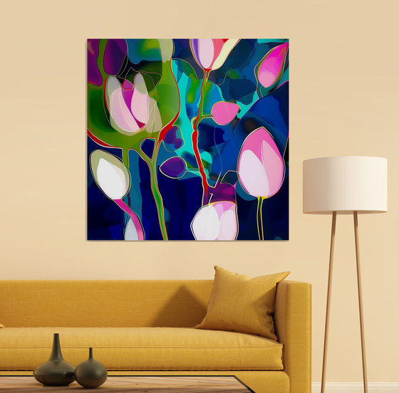 Jazz Style Flowers #12
