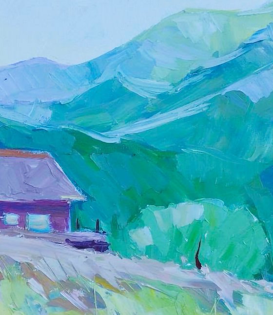House in the mountains