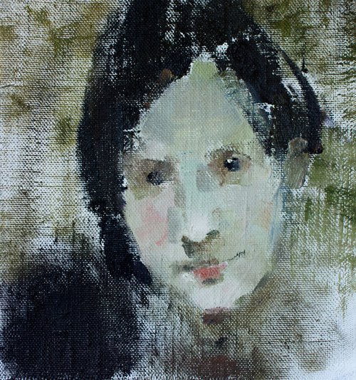 Portrait of Vera. by Igor (Krapar) Shcherbakov
