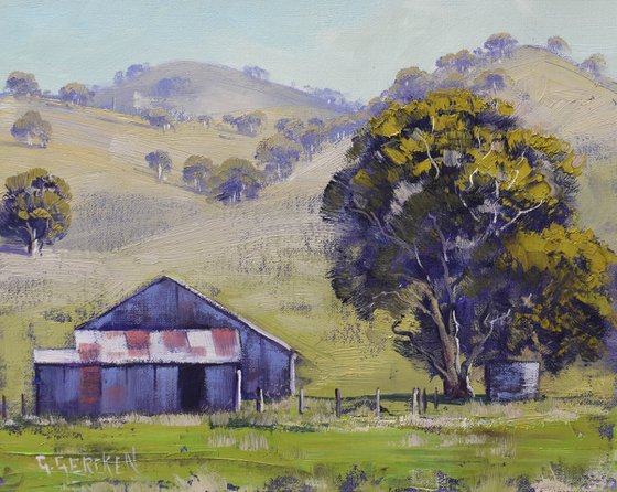 Farm shed Hargraves nsw