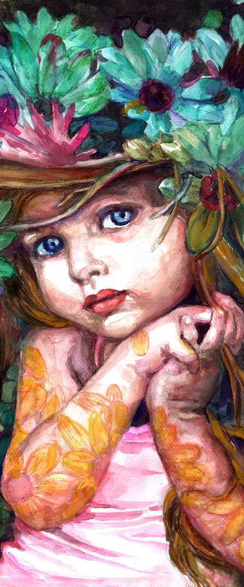 Flower Fairy by QI Debrah