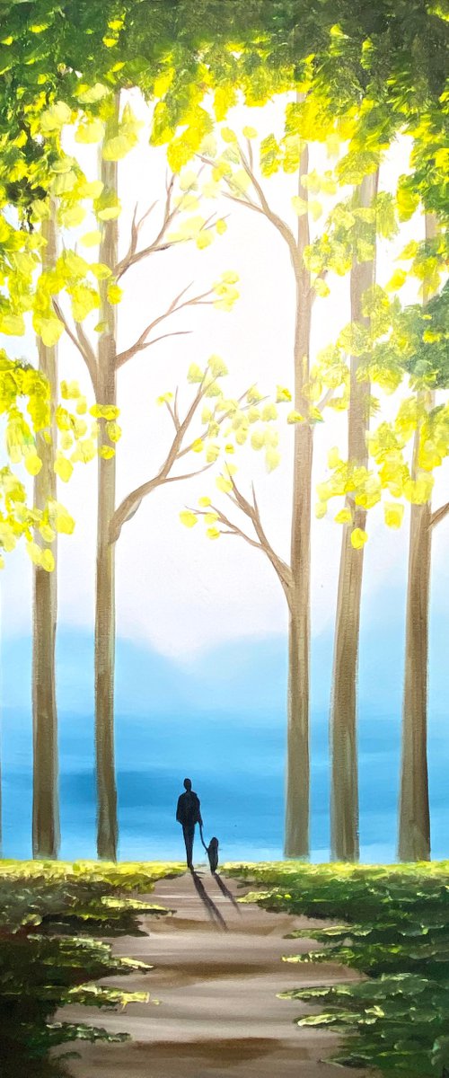 Walk Amongst The Trees by Aisha Haider