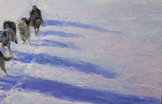 Sledding in the Mountains