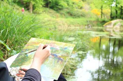 Cover image for En plein air: how a tube revolutionised painting collection