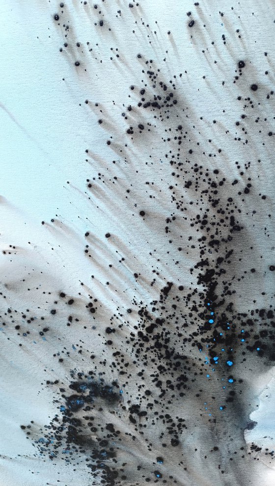 Nature 588 — Abstract Pale Blue Flight