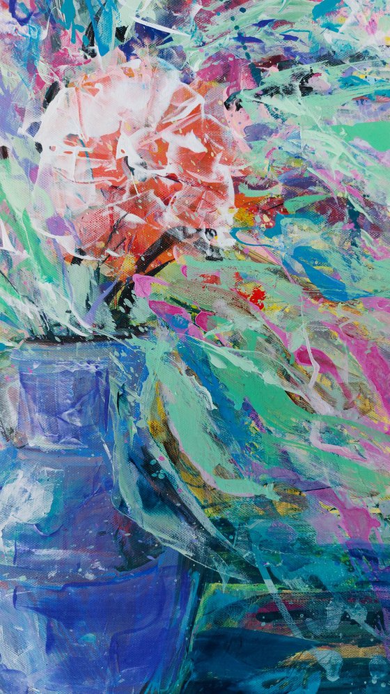 Flowers in vase 5. Morning