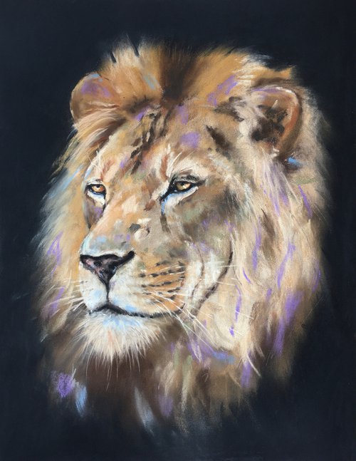 WISE LION by Ksenia Lutsenko