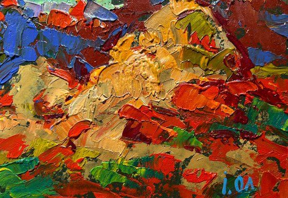 Golden haystacks