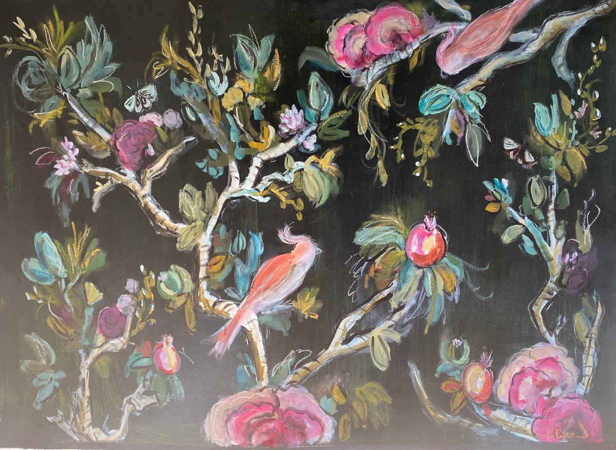 Green Chinoiserie by Heather Hubbard