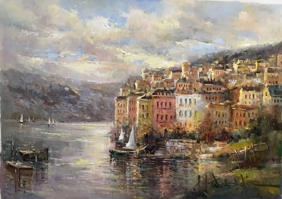Mediterranean scene