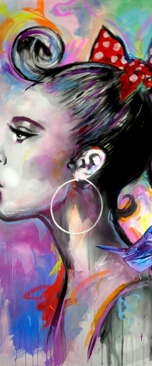 BUBBLE GIRL by Loui Jover