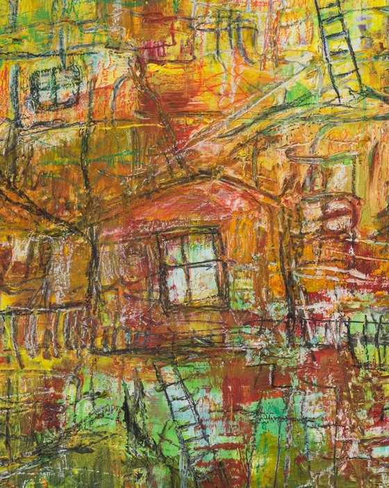 Self portrait (as a village)