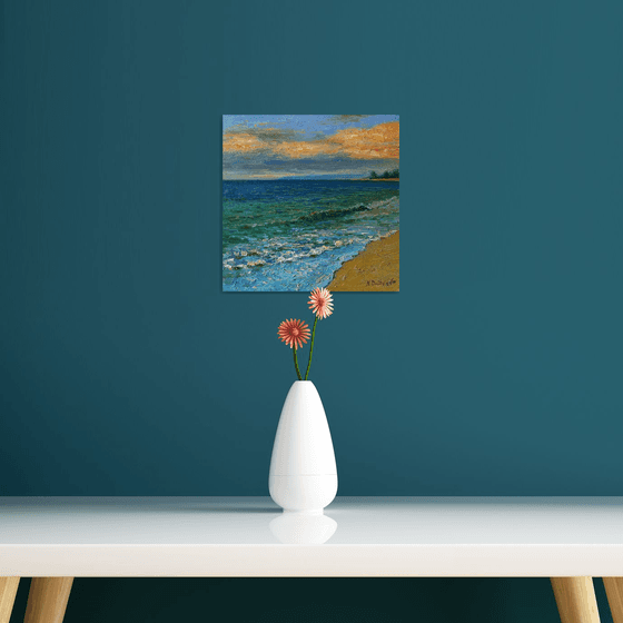 The Black Sea - summer seascape painting