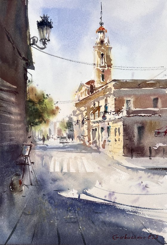Moments in Valencia (Diptych)