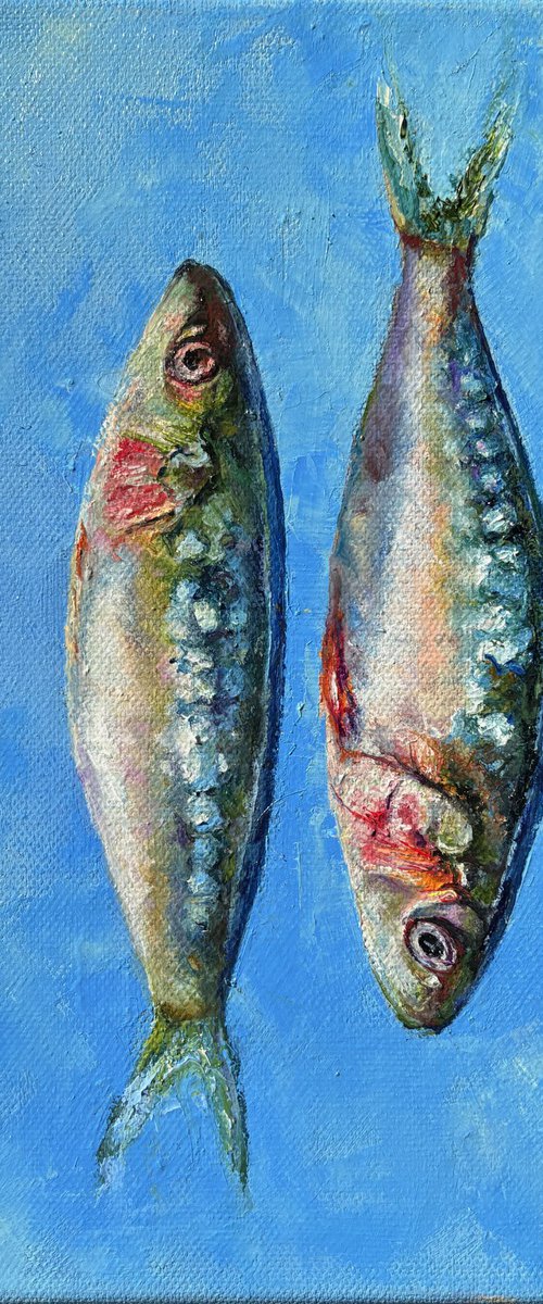 Two Sardines by Anastasiya Kostyuk