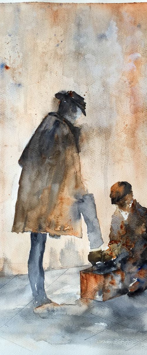 The Shoeblack Brigade by Victor de Melo