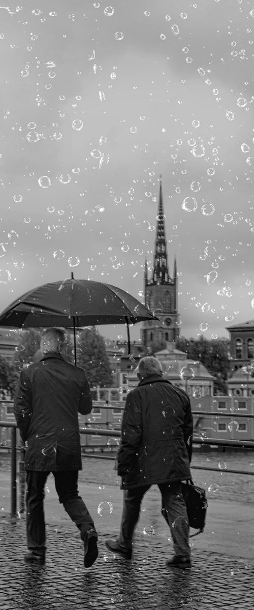 " Autumn rain. Stockholm " Limited Edition 1 / 15 by Dmitry Savchenko