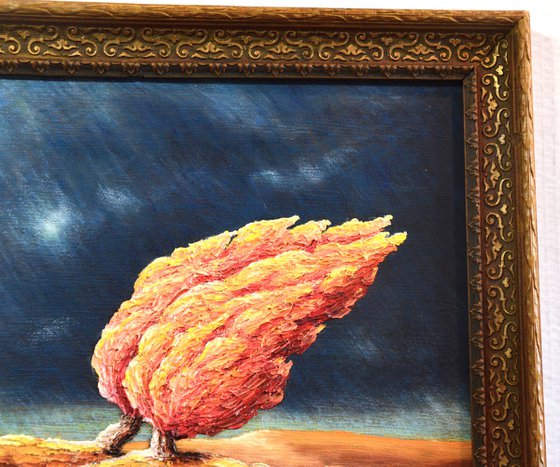 Tempesta con Alberi