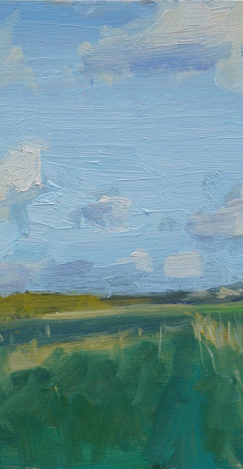 Spring Sky, Windrush Valley by Alex James Long