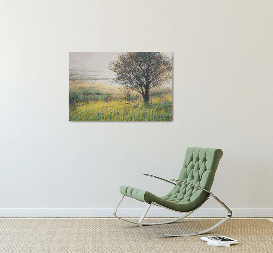 Lone Tree At Sunset