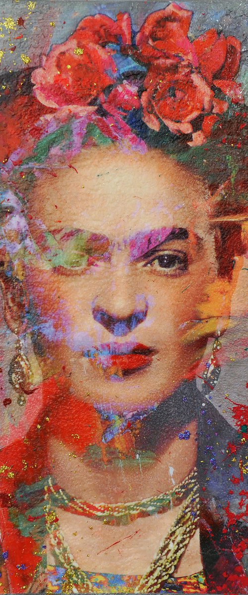 Frida Kahlo by Karin Vermeer