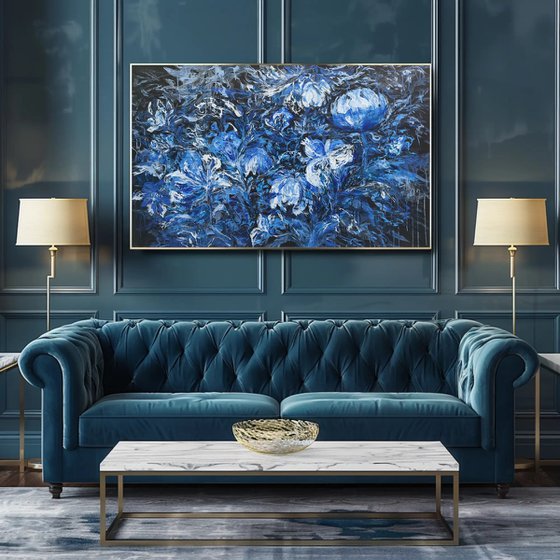 Heritage Echoes: Garden in Blue