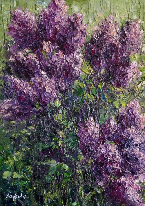 Lilacs by Haykuhi Khachatryan
