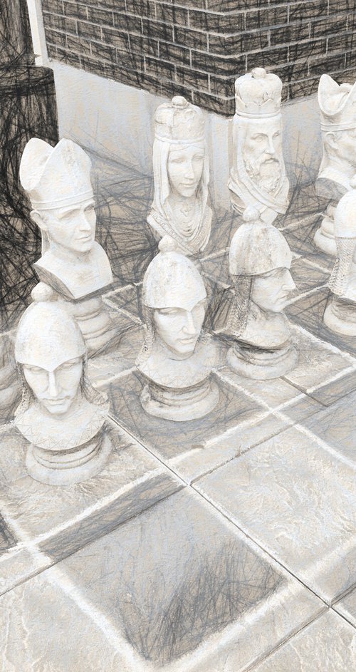 Giant Chess Set - Part 1 by Barbara Storey