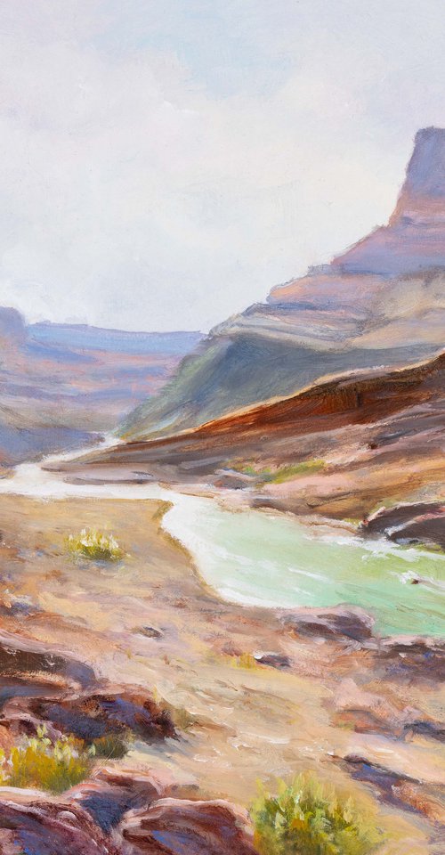 Grand Canyon Colorado River by Lucia Verdejo