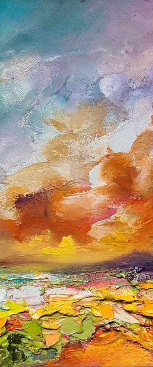 Orange Glow II by Anna Schofield