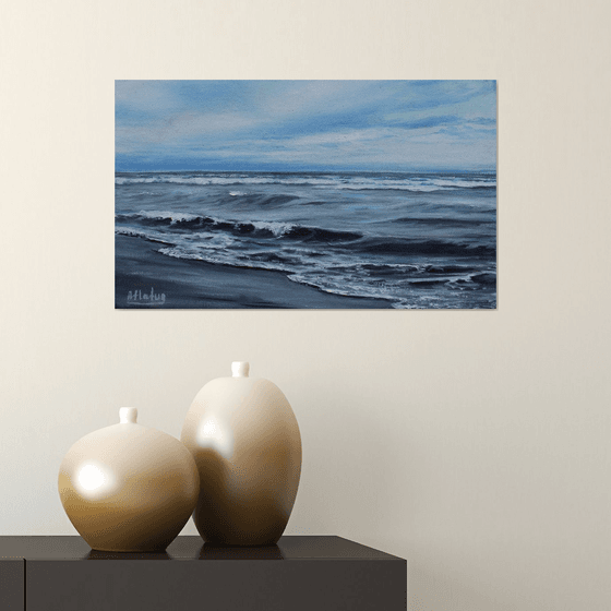 THE CASPIAN SEA IN DECEMBER