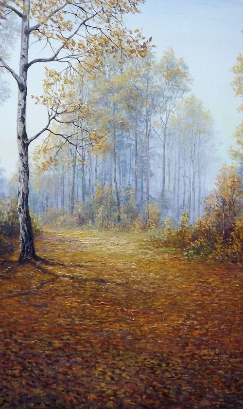 Autumn Path by Oleg Riabchuk