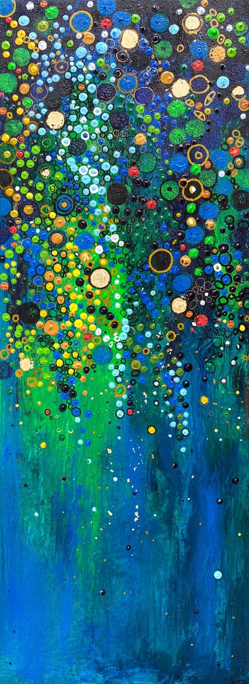 Cascade of Bubbles by Teresa Tanner