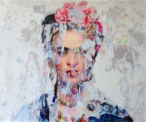 Frida Kahlo by Karin Vermeer