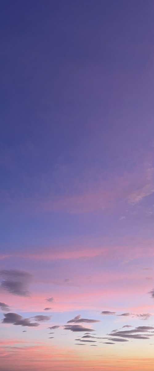 Purple To Orange by Frankie Malone