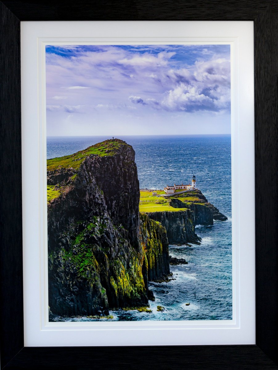 Photorealistic Photograph , Neist Point Lighthouse - Isle Of Skye By Michael Mchugh, 19 X 25, Artwork For Sale On Artfinder