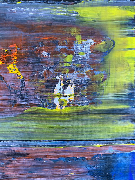 "Why Don't You Make Us" - Save As A Series - Original PMS Abstract Acrylic Painting Diptych on Hand-Stretched Canvas - 48" x 36"