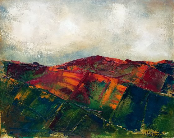 Burgundy Bitter Sky