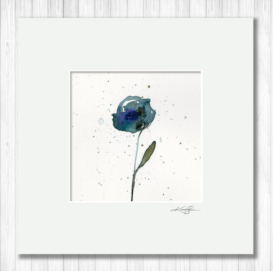 Petite Loveliness 8 - Floral Painting by Kathy Morton Stanion