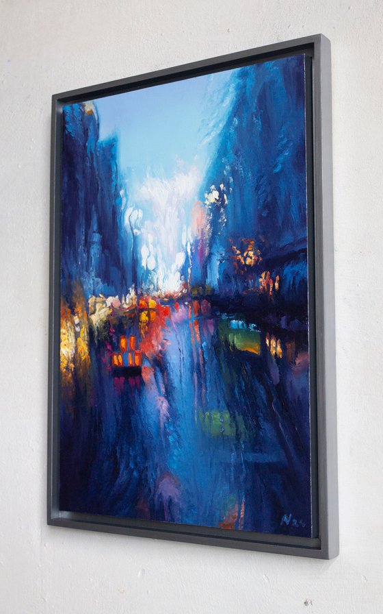 ABSTRACT CITYSCAPE 15 (RAIN)
