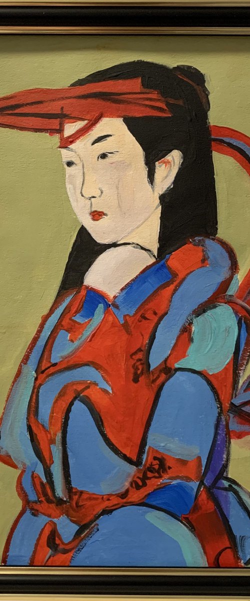 Japanese beauty. Geisha. #10 by Vita Schagen