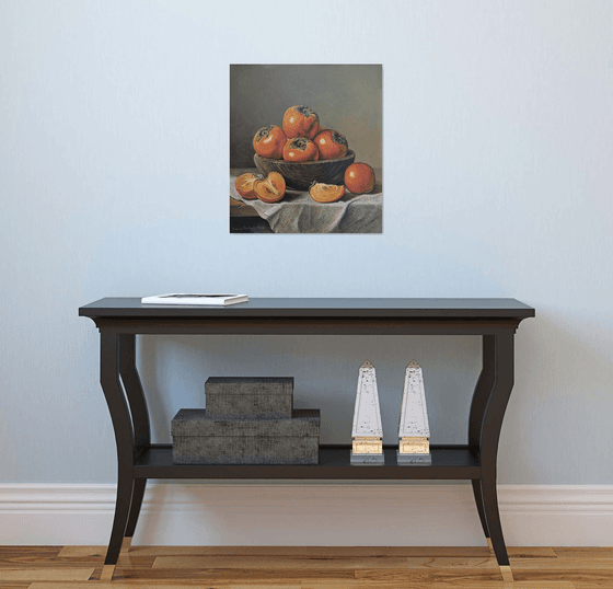 A Bowl of Persimmons