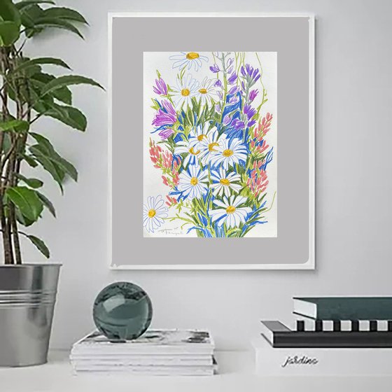 Herbal bouquet flowers 2
