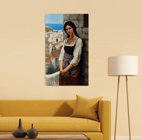 The Mediterranean girl V
