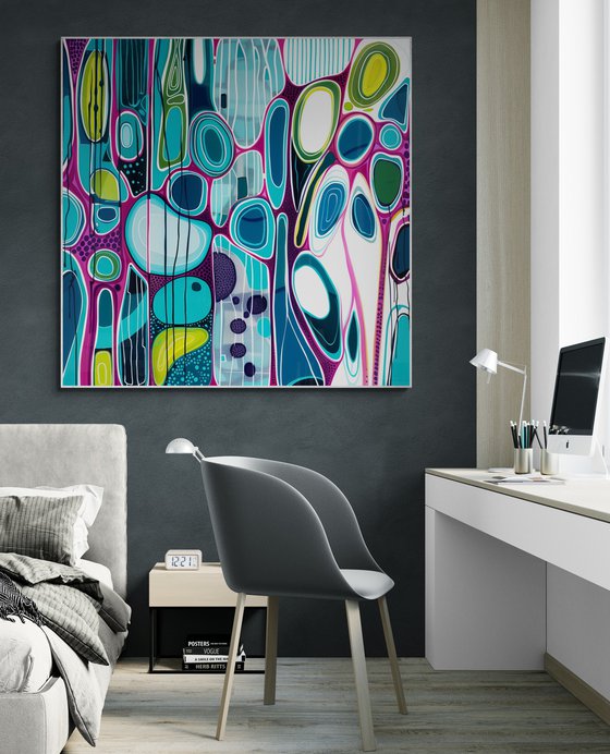 Geometric abstraction #31